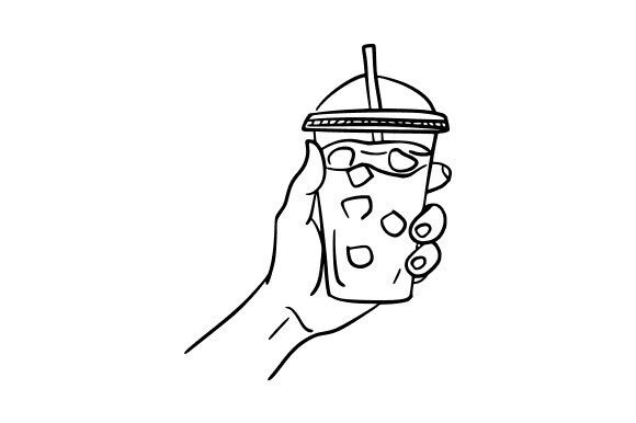 Coffee Cup Doodle: A Versatile Design Asset for Modern Creatives
