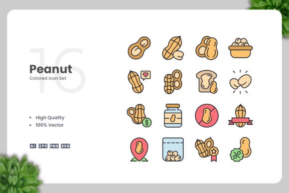 Peanut Colored Icons: A Modern Design Solution for Every Project